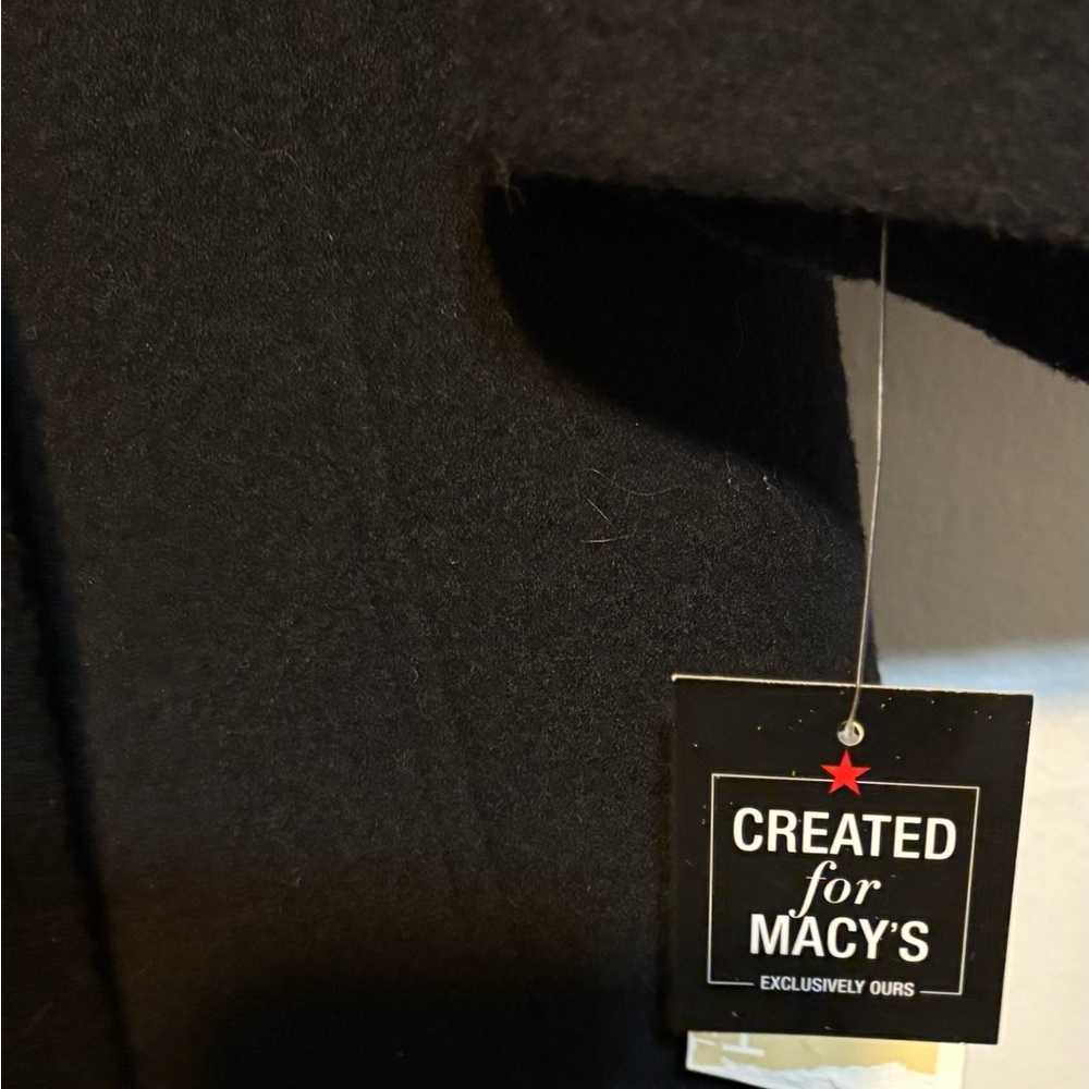 MICHAEL Michael Kors Black Trench Coat - Picture 6 of 6